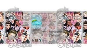 Justin Bieber тема для контакта