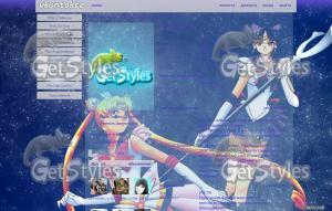 Sailor Moon тема для контакта