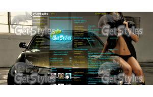 Nissan Silvia S15  Girl тема для контакта