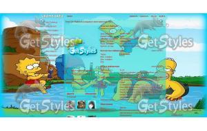 Симпсоны тема для контакта