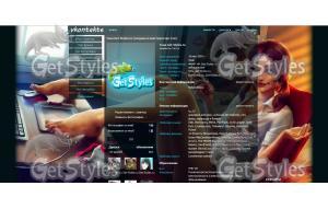 Devushka za kompom тема для контакта