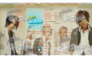 the GazettE тема для контакта