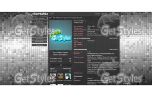 graysquares тема для контакта