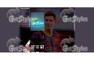 Leo Messi тема для контакта