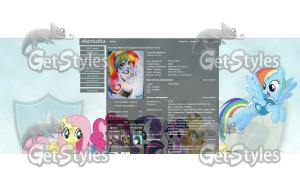 My little Pony тема для контакта