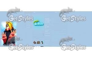 deidara тема для контакта