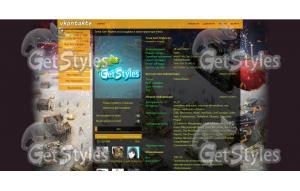 World of Tanks тема для контакта