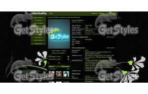 Night_Flower тема для контакта