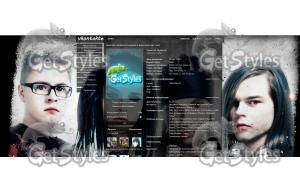 TokioHotelHUMANOID тема для контакта