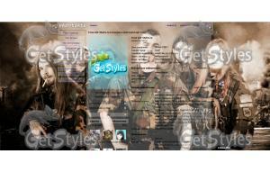 Sabaton 1366x768 тема для контакта