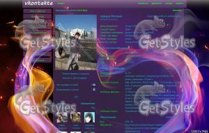 3Dgraphics_From_a_flame_0 тема для контакта