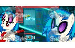 Vinyl _Scratch тема для контакта