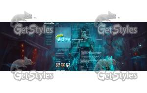 League of Legends akali тема для контакта