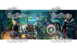 avengers2012fullhdwallpap тема для контакта